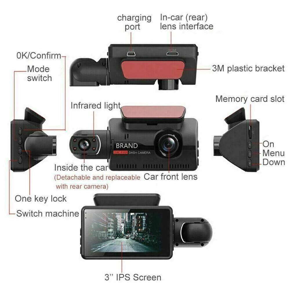 G-Sensor Dash Cam