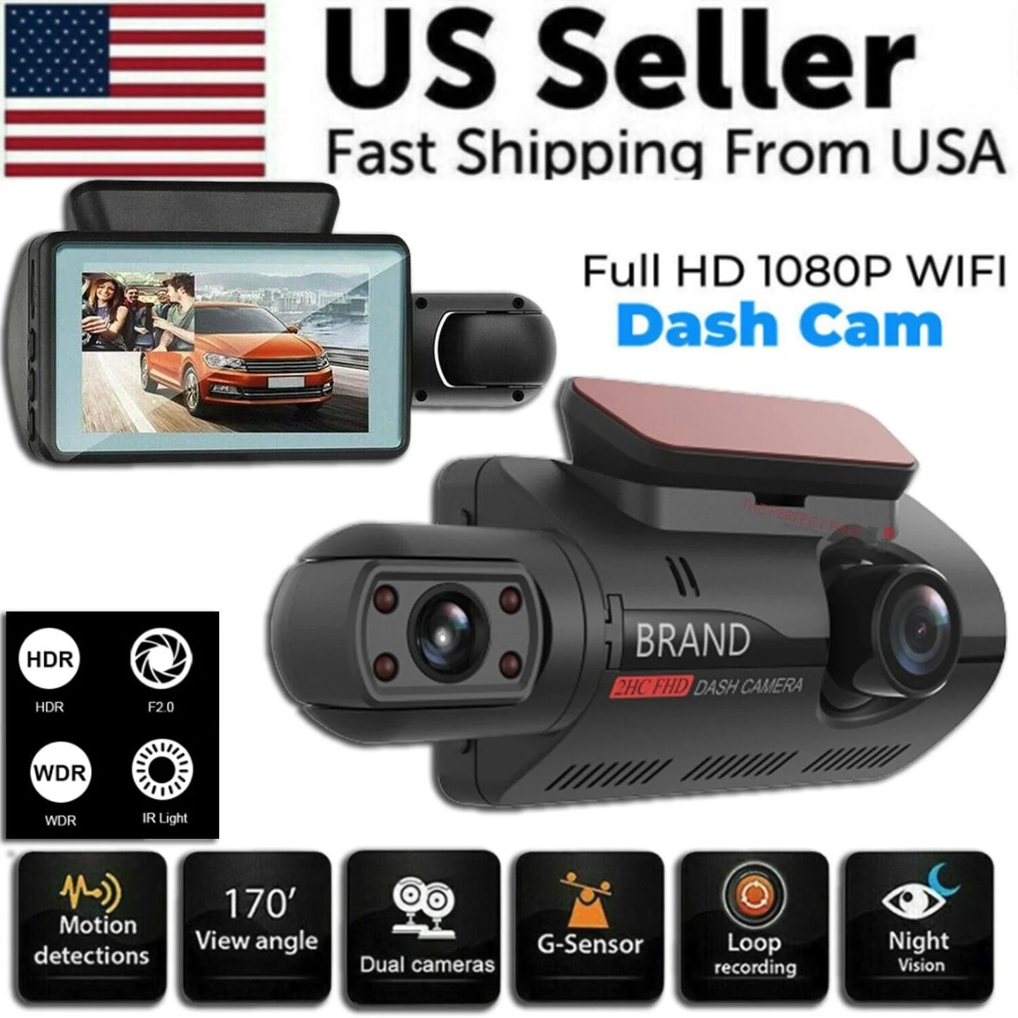 G-Sensor Dash Cam